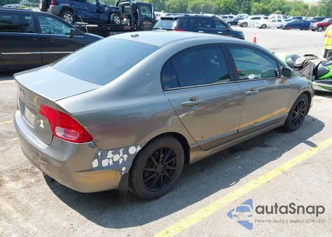 2007 Honda Civic Ex из США, поврежденный, VIN 1HGFA168X7L017361